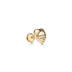 Boucles d’oreilles Cœur Plein en or jaune 18 carats