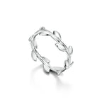 Paloma Picasso® Alliance Olive Leaf en argent 925 millièmes. Étroite.