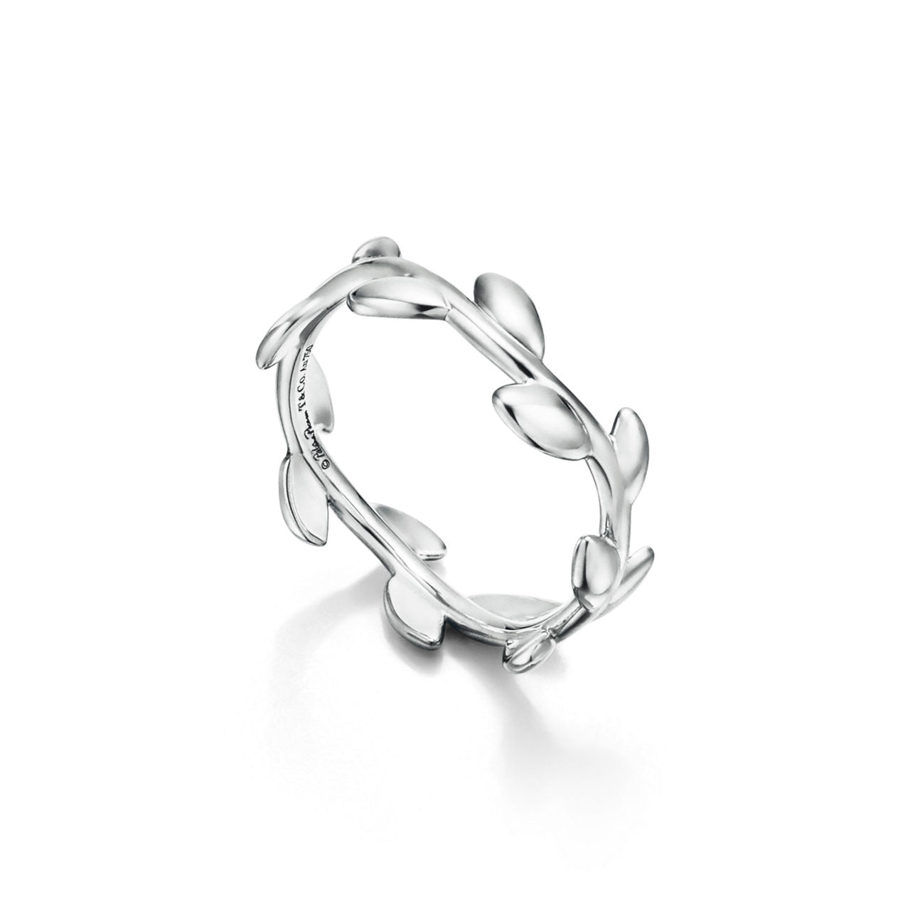 Paloma Picasso® Alliance Olive Leaf en argent 925 millièmes. Étroite.