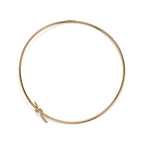 Collier en or jaune 18 carats et diamants