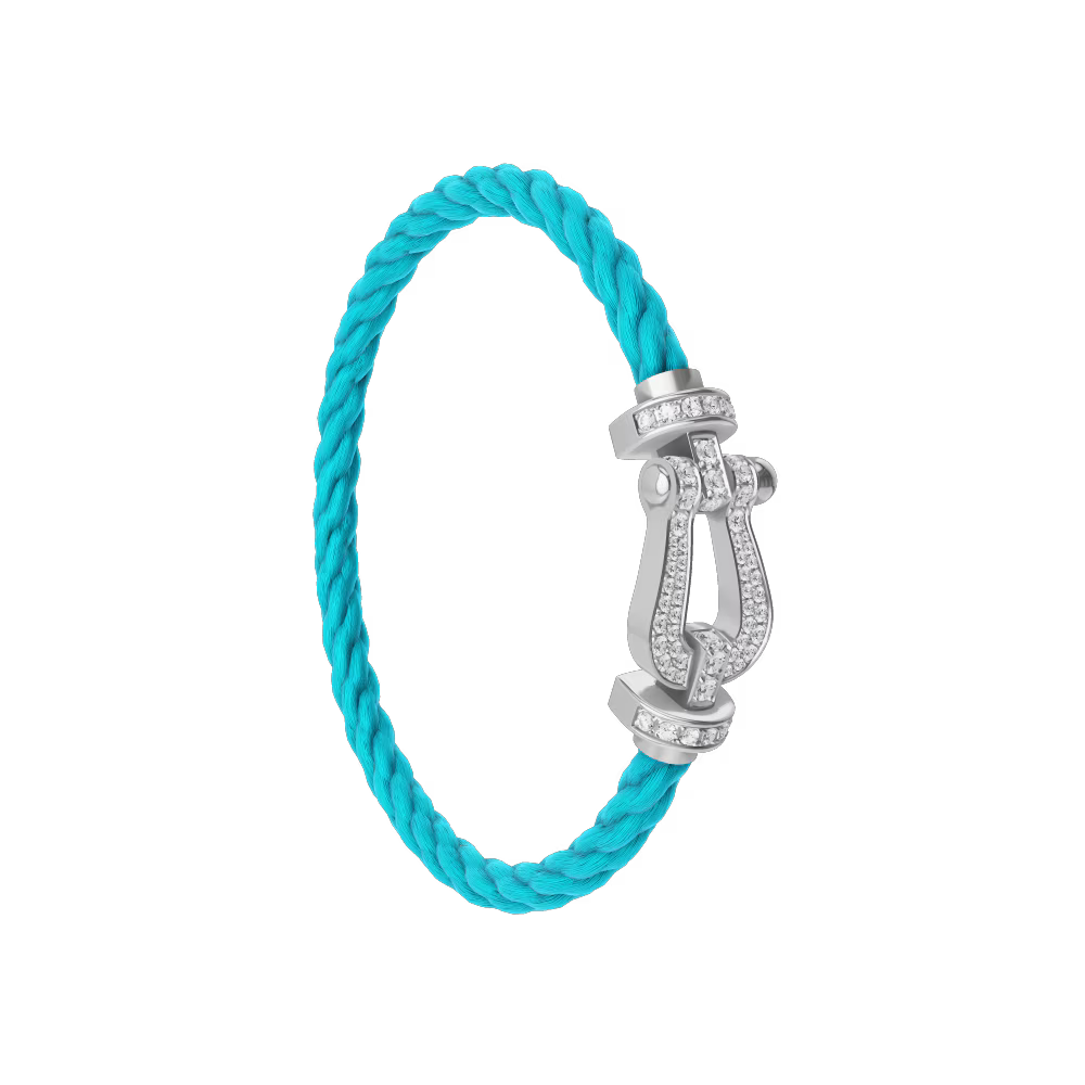 Bracelet Force 10, grand modèle, pavé