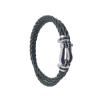 Bracelet Force 10, grand modèle, pavé