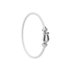 Bracelet Force 10, moyen modèle, semi-pavé