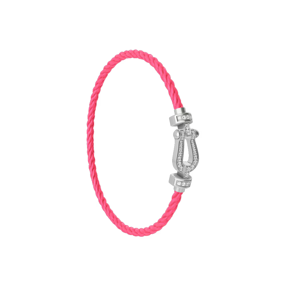 Bracelet Force 10, moyen modèle, pavé