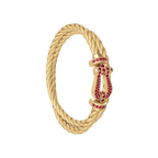 Bracelet Force 10, grand modèle, pavé
