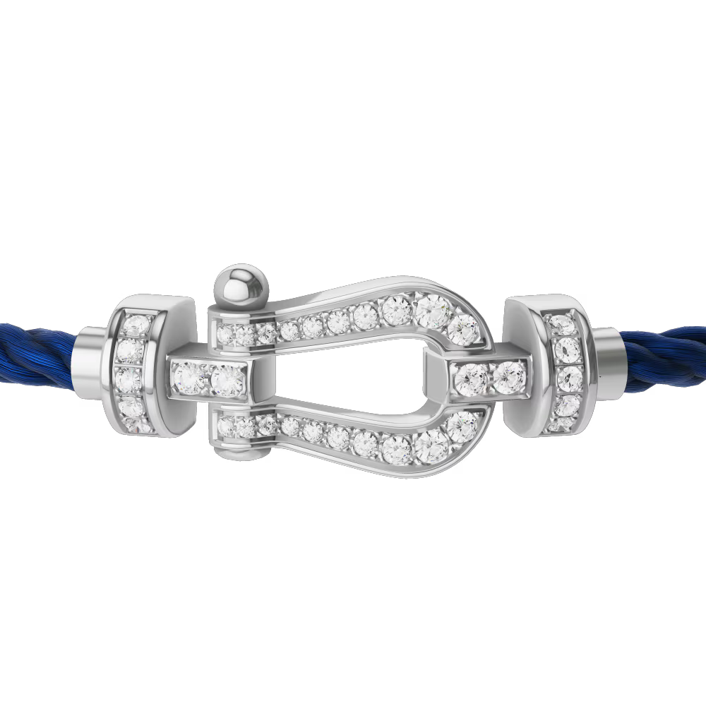 Bracelet Force 10, moyen modèle, pavé