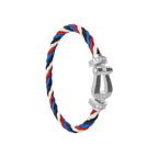 Bracelet Force 10, grand modèle, semi-pavé