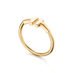 Tiffany T Bague Wire en or jaune 18 carats