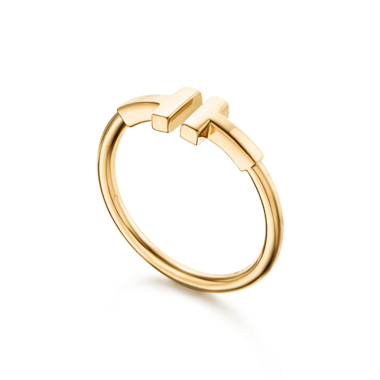 Tiffany T Bague Wire en or jaune 18 carats