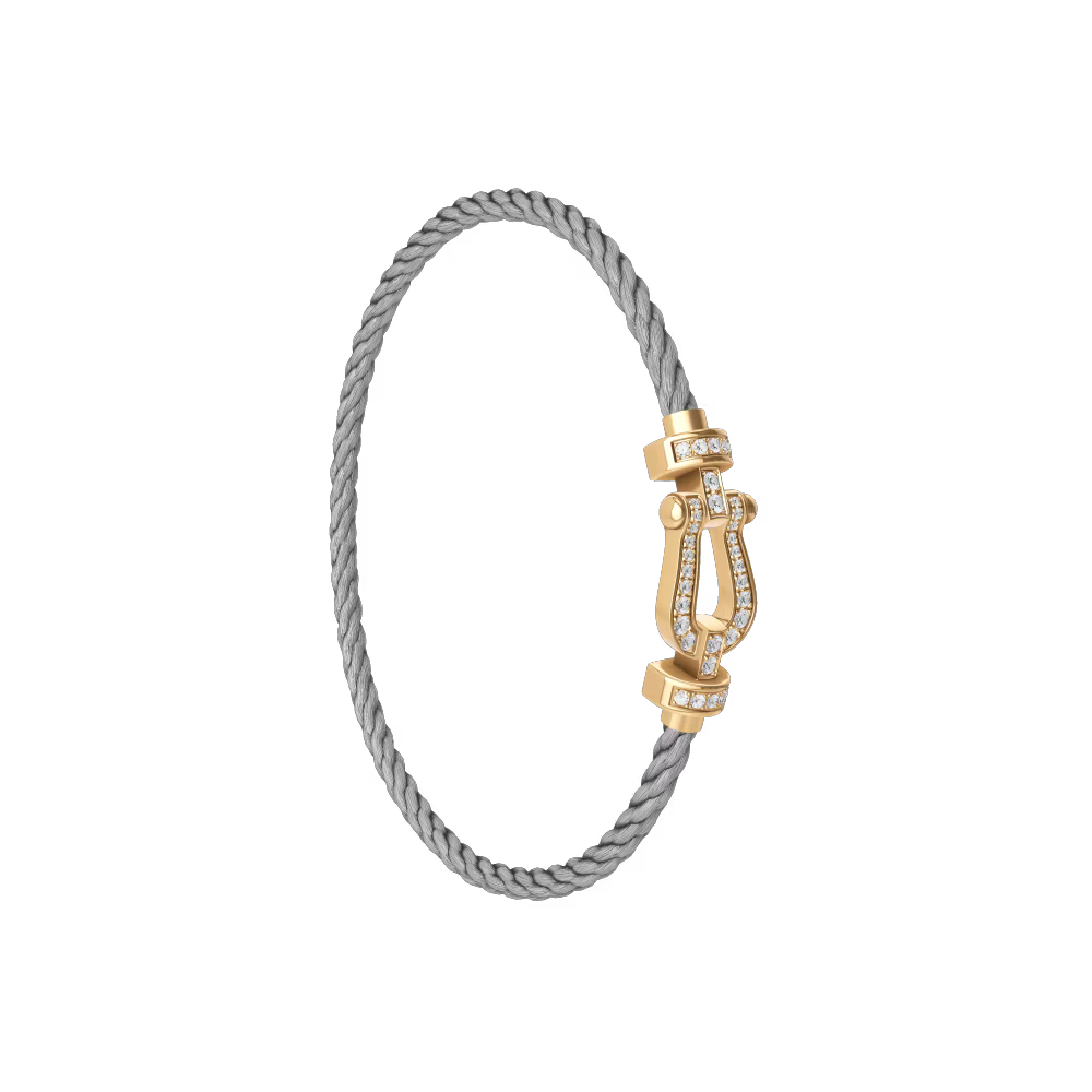 Bracelet Force 10, moyen modèle, pavé