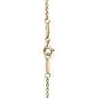 Bracelet Bean design en or jaune 18 carats. 9 mm.