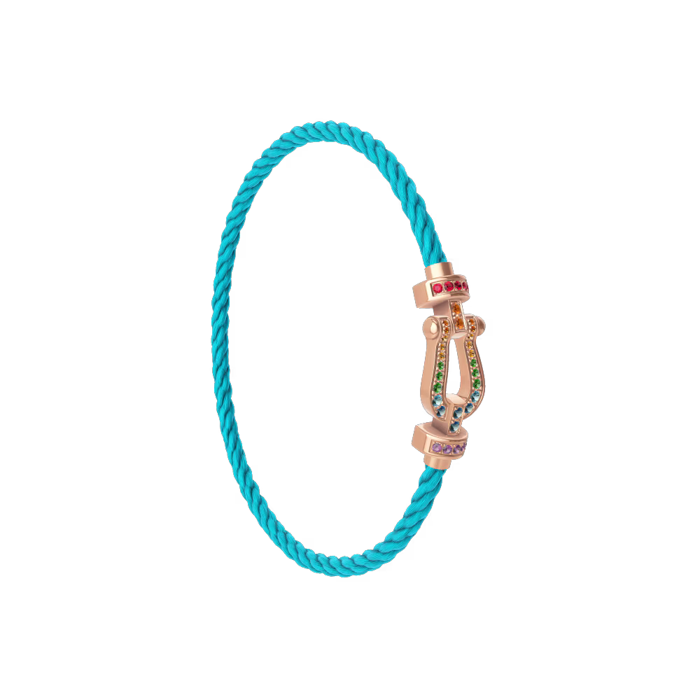 Bracelet Force 10, moyen modèle, pavé