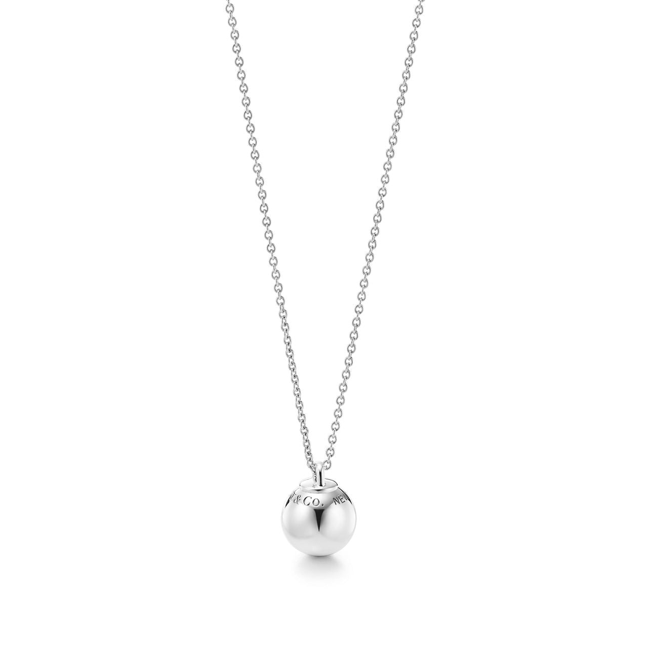 Pendentif Ball en argent 925 millièmes. 12,75 mm.