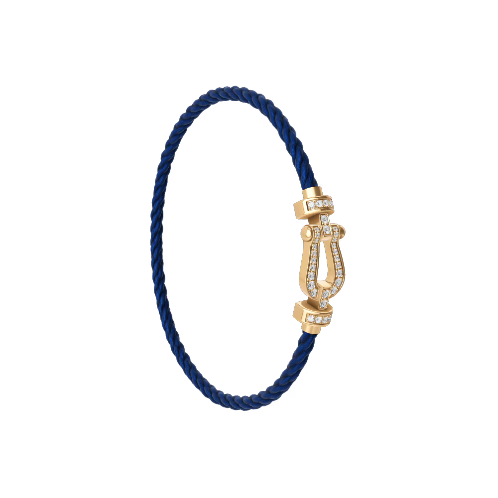 Bracelet Force 10, moyen modèle, pavé