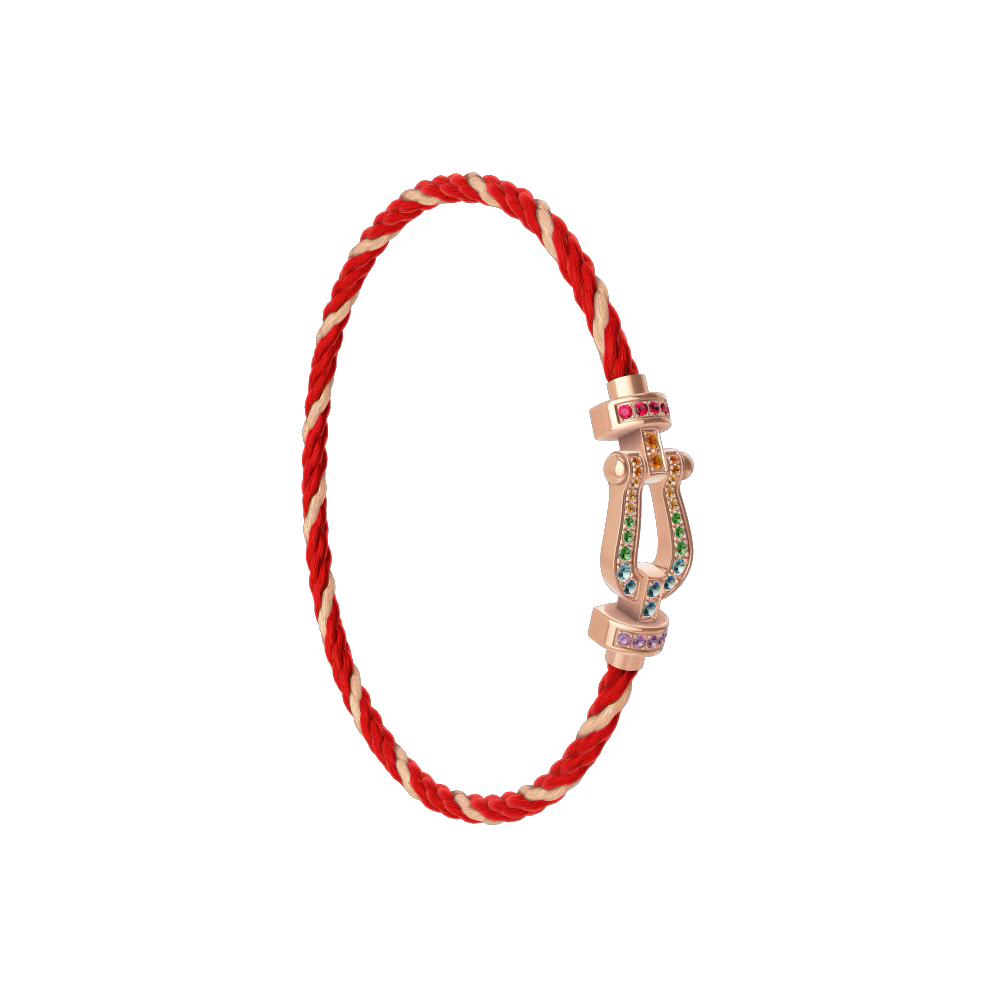 Bracelet Force 10, moyen modèle, pavé