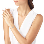 Bracelet Chance Infinie, chaîne, moyen modèle, pavé