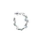 Boucles d’oreilles créoles Olive Leaf