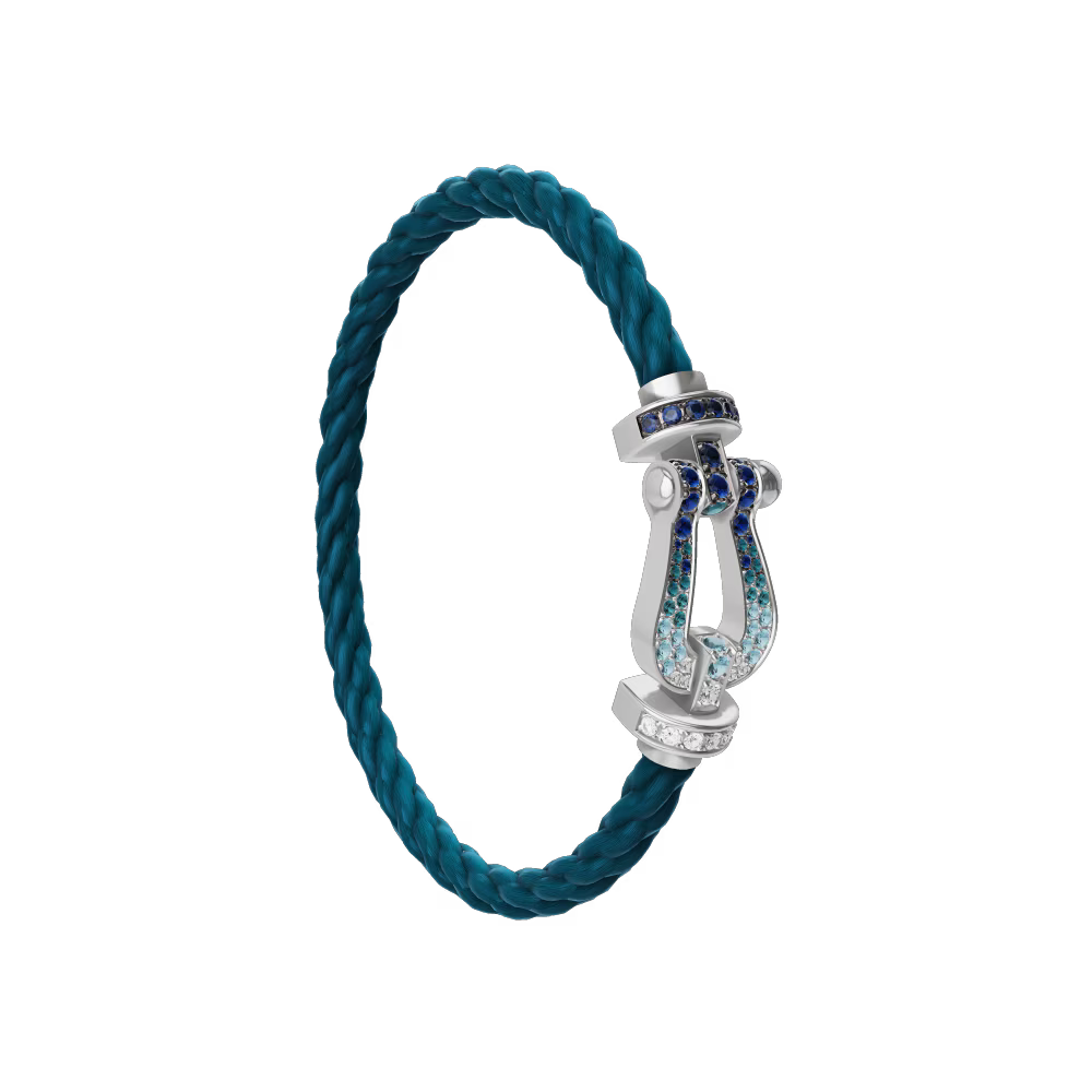 Bracelet Force 10, grand modèle, pavé