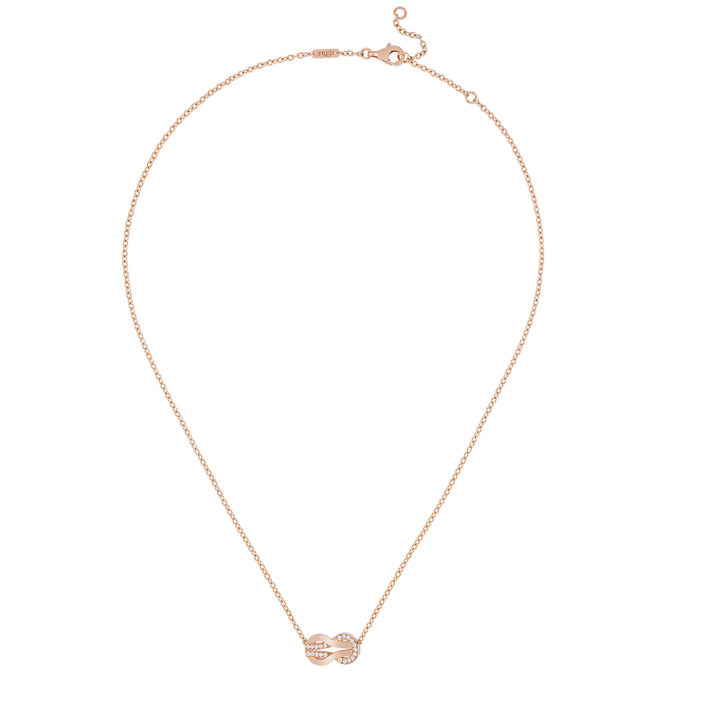 Collier Chance Infinie, moyen modèle, semi-pavé