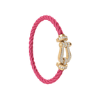 Bracelet Force 10, grand modèle, pavé