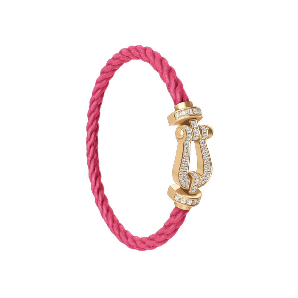 Bracelet Force 10, grand modèle, pavé