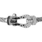 Bracelet Force 10, grand modèle, pavé
