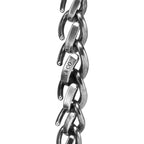 Bracelet à maillons taille Medium en argent 925 millièmes noirci