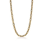 Collier noirci en or et diamants