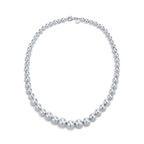 Collier gradué Ball en argent 925 millièmes