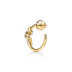 Boucles d’oreilles en or jaune 18 carats et diamants