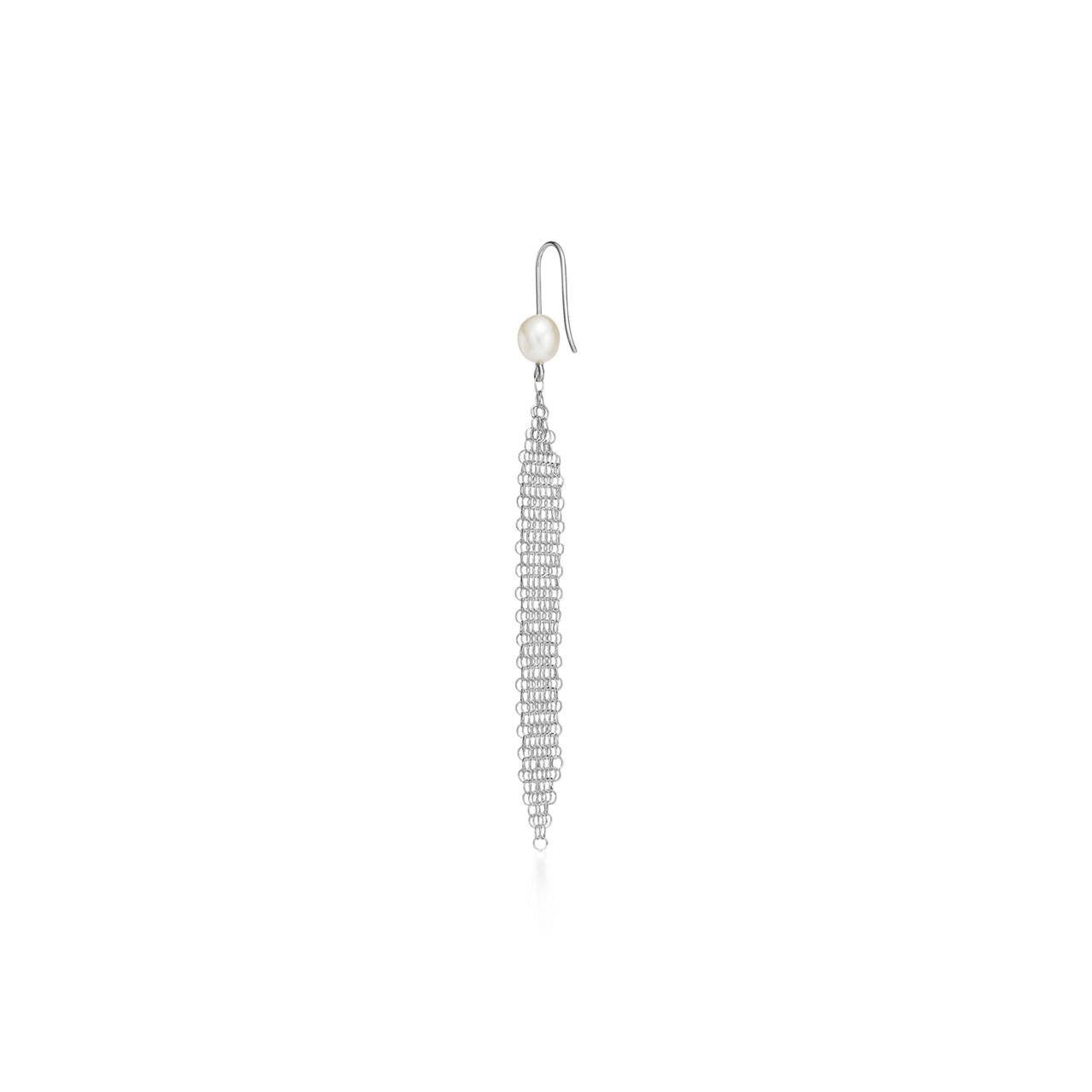 Boucles d'oreilles Houppe, Collection Maille