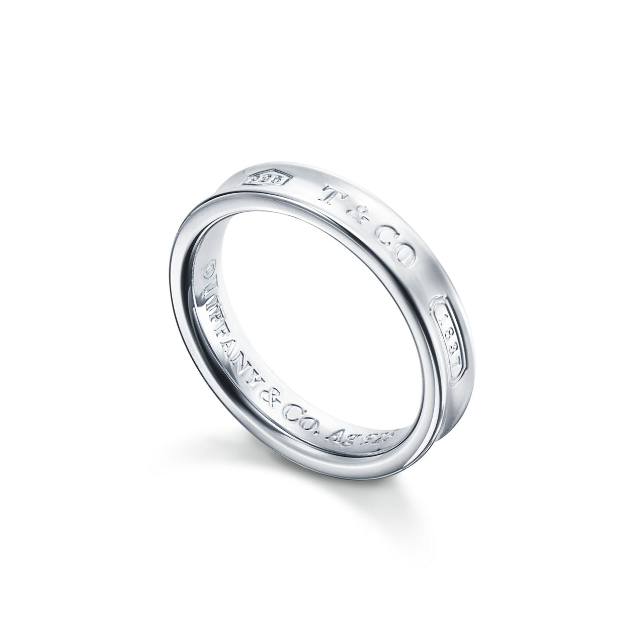 Tiffany 1837™ Bague en argent 925 millièmes. Étroite.