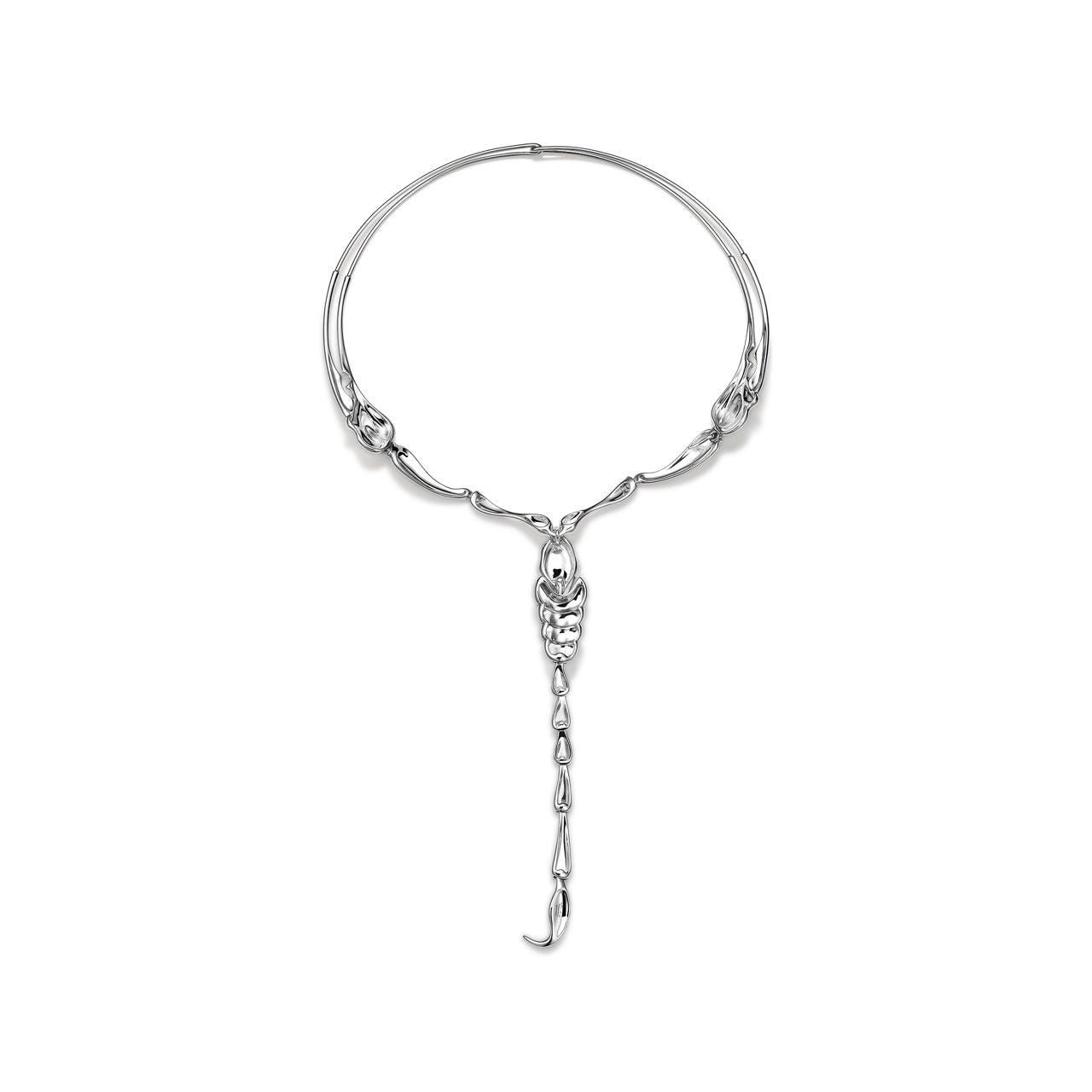 Collier Scorpion en argent 925 millièmes