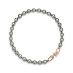 Collier Perles de Tahiti en or et diamants