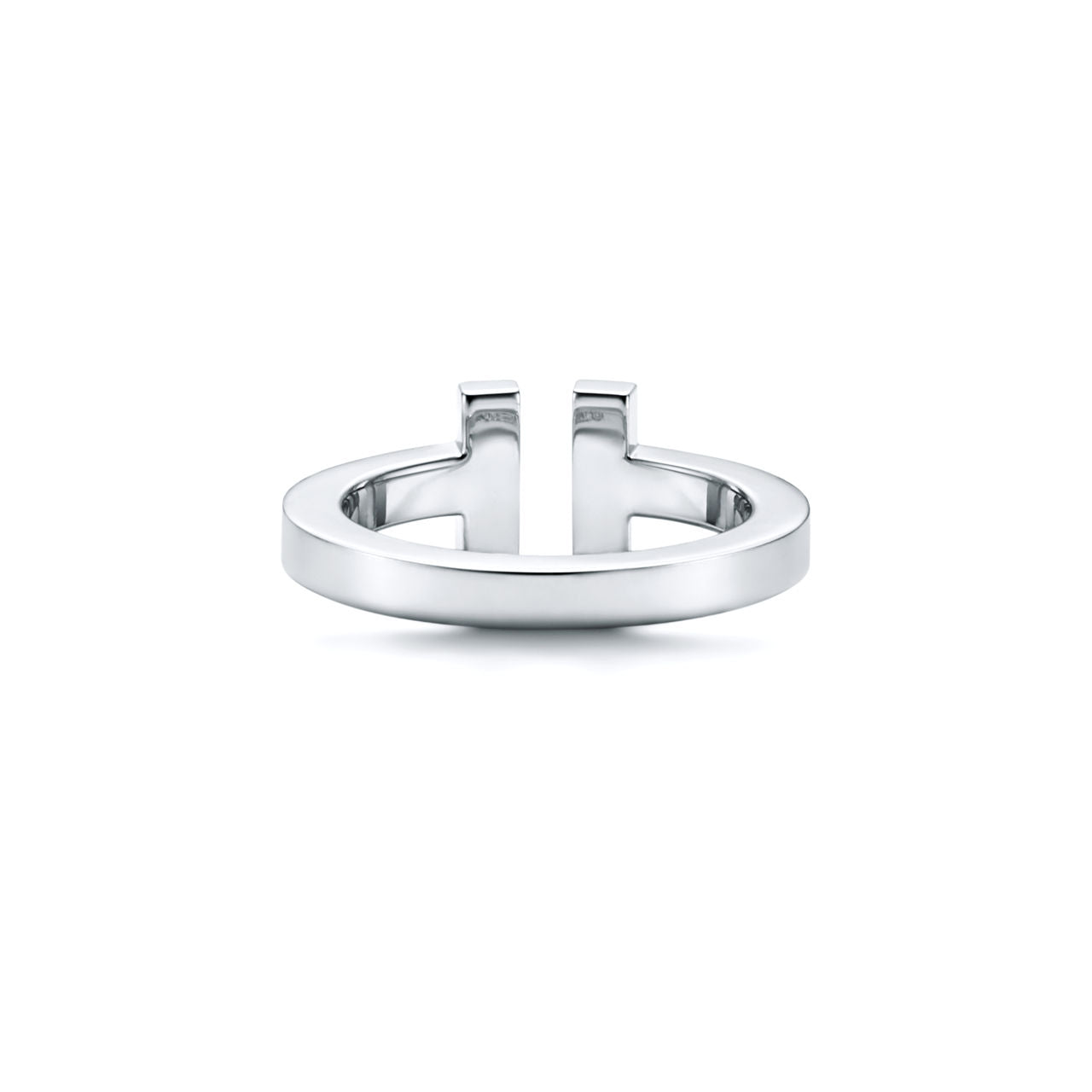 Tiffany T Bague Square en argent 925 millièmes