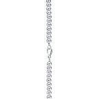 Collier de perles Plaque Cœur en argent 925 millièmes
