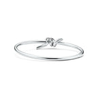 Bracelet jonc Wire en or blanc 18 carats et diamants