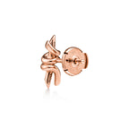 Boucles d’oreilles en or rose 18 carats. Small.