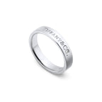 T&CO.® Alliance en platine 950 millièmes et diamant