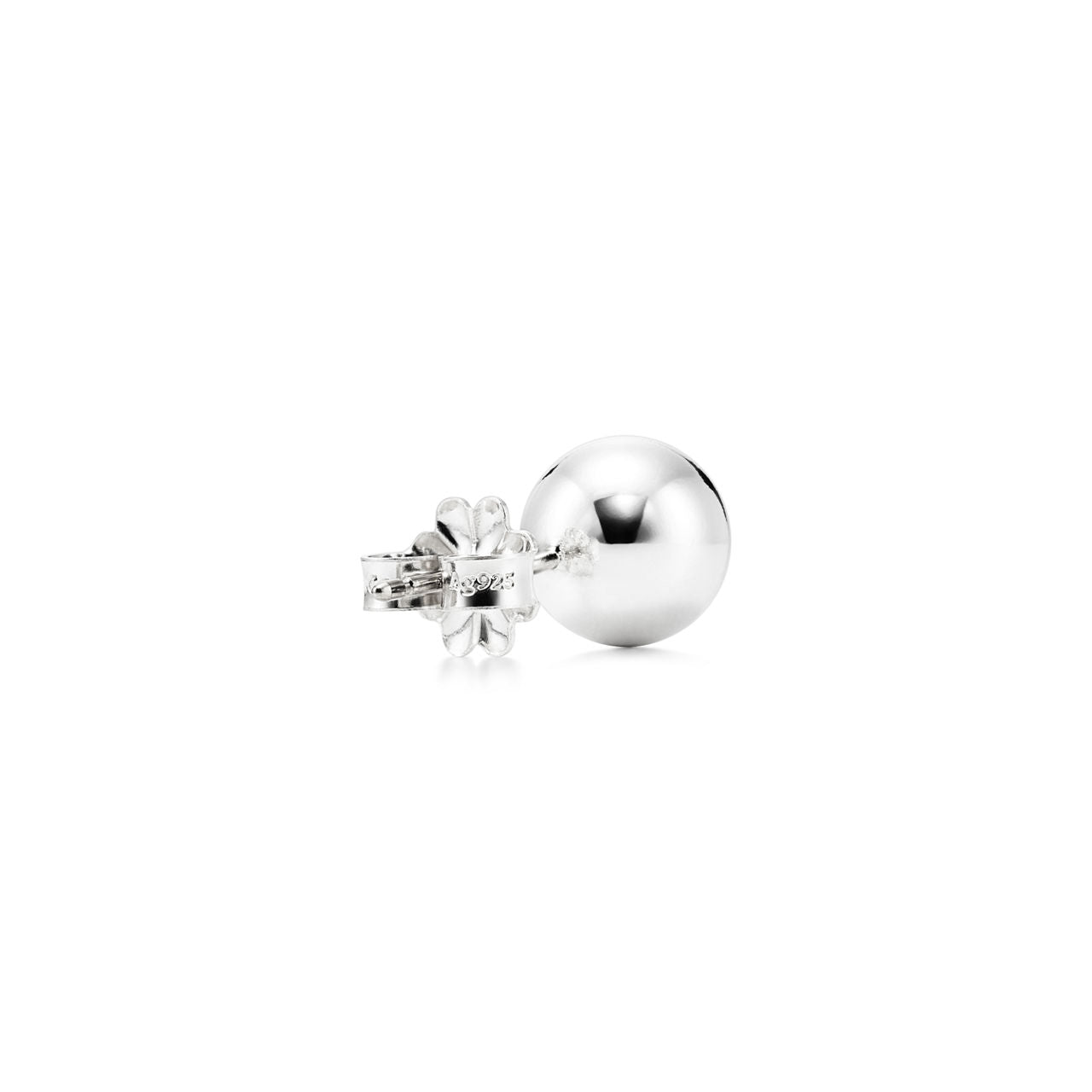 Boucles d’oreilles Ball en argent 925 millièmes. 8 mm.
