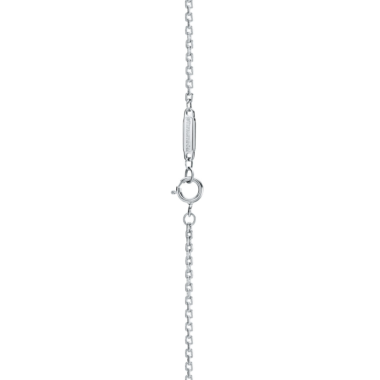 Pendentif à maillons allongés en argent 925 millièmes