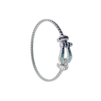 Bracelet Force 10, grand modèle, pavé