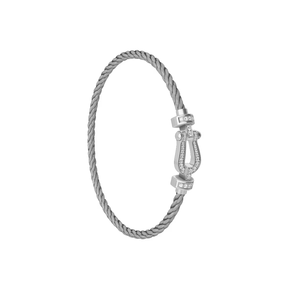 Bracelet Force 10, moyen modèle, pavé