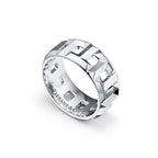 Tiffany T Bague True en or blanc 18 carats