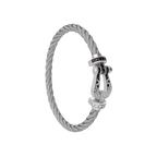 Bracelet Force 10, grand modèle, pavé