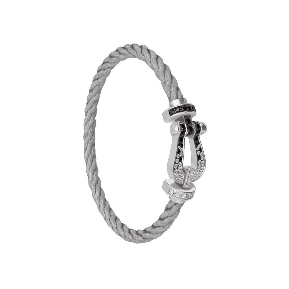 Bracelet Force 10, grand modèle, pavé