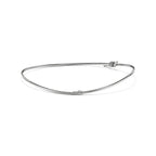Collier en or blanc 18 carats et diamants