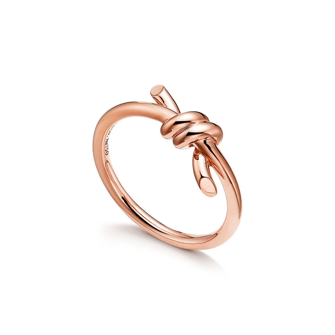Tiffany Knot Bague en or rose 18 carats