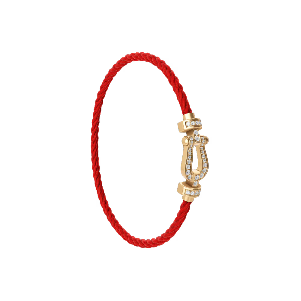 Bracelet Force 10, moyen modèle, pavé