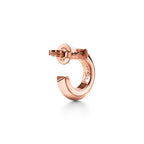 Boucles d’oreilles créoles T1 en or rose